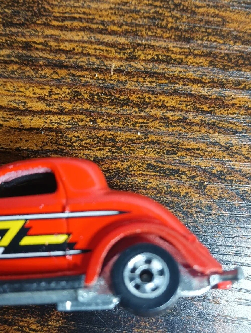 Hot Wheels 1986 ZZ Top 3 Window '34 Ford Coupe Red Rock N Roll Car